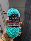 Milk Cotton Yarn  - Cyan Green