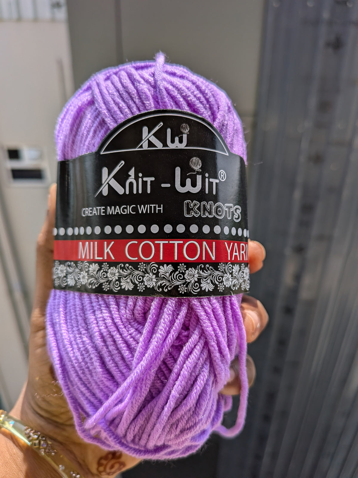 Milk Cotton Yarn  - Lavender