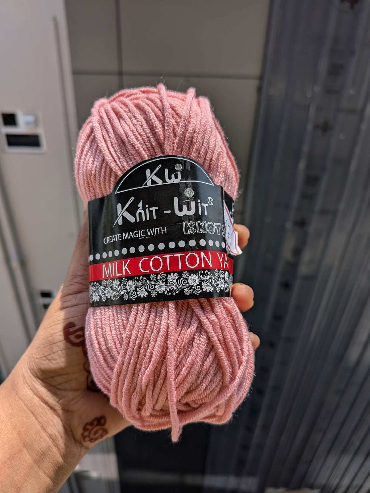 Milk Cotton Yarn  - Muave