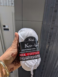 Milk Cotton Yarn  - White