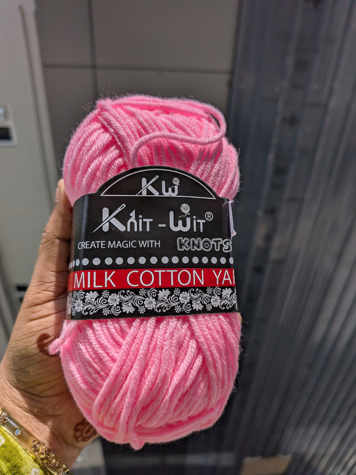 Milk Cotton Yarn  - Rose Pink