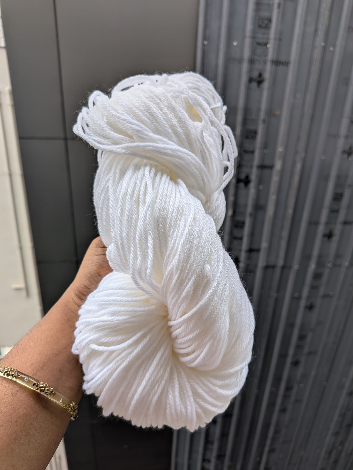 Ganga Alisha  - White