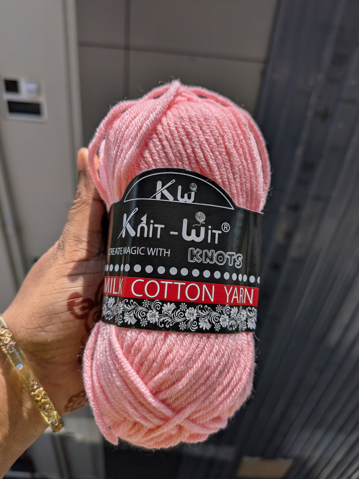 Milk Cotton Yarn  - Baby Pink